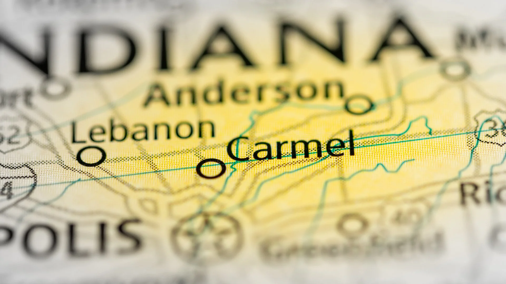 Carmel Service Area Map